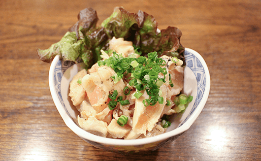 本日のおすすめ 鶏たたきスタミナ